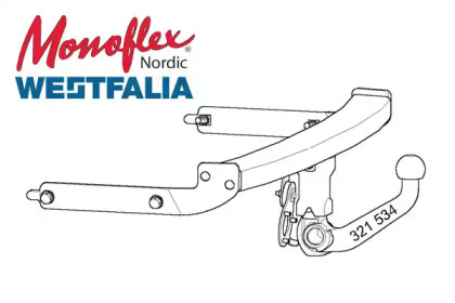 Прицепное оборудование MONOFLEX 321543600001