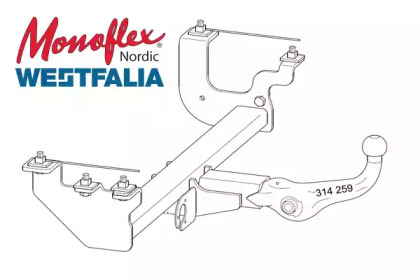 Прицепное оборудование MONOFLEX 341003600001
