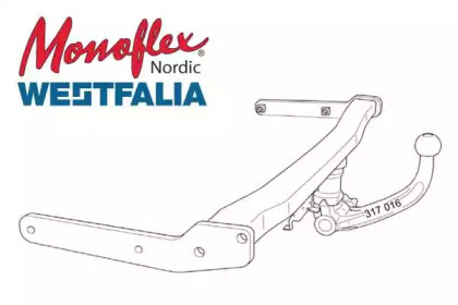 Прицепное оборудование MONOFLEX 344024