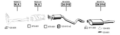 Система выпуска ОГ ASMET DE240260