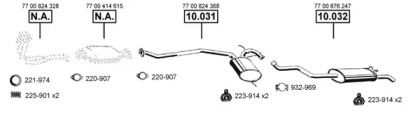 Система выпуска ОГ ASMET RE103965