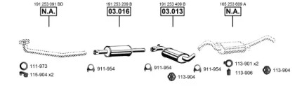 Система выпуска ОГ ASMET VA033200