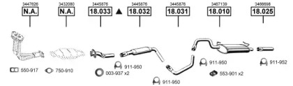 Система выпуска ОГ ASMET VO183700