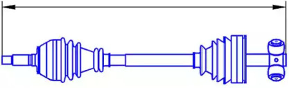 Вал SERCORE 12814A