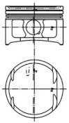 Поршень KOLBENSCHMIDT 40021600