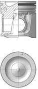 Поршень KOLBENSCHMIDT 40041600