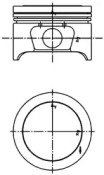 Поршень KOLBENSCHMIDT 40161600