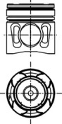 Поршень KOLBENSCHMIDT 40162601