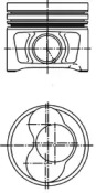 Поршень KOLBENSCHMIDT 40409600