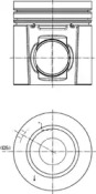 Поршень KOLBENSCHMIDT 40496600