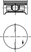 Поршень KOLBENSCHMIDT 40632600