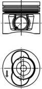 Поршень KOLBENSCHMIDT 40715600