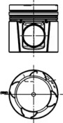 Поршень KOLBENSCHMIDT 40733600