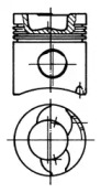 Поршень KOLBENSCHMIDT 90336600