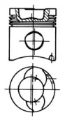 Поршень KOLBENSCHMIDT 90337600