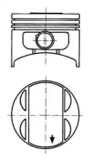 Поршень KOLBENSCHMIDT 90717604