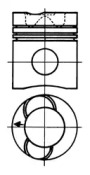 Поршень KOLBENSCHMIDT 90737600