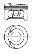 Поршень KOLBENSCHMIDT 91033600