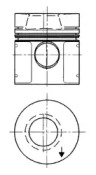 Поршень KOLBENSCHMIDT 91551610