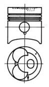 Поршень KOLBENSCHMIDT 92792600