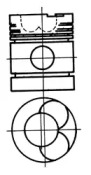 Поршень KOLBENSCHMIDT 93013600