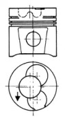 Поршень KOLBENSCHMIDT 93118600