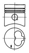 Поршень KOLBENSCHMIDT 93260600