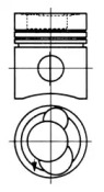 Поршень KOLBENSCHMIDT 93508600