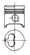 Поршень KOLBENSCHMIDT 93648700