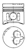 Поршень KOLBENSCHMIDT 93883700
