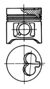 Поршень KOLBENSCHMIDT 93911700