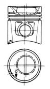 Поршень KOLBENSCHMIDT 93990600