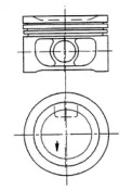 Поршень KOLBENSCHMIDT 94351700