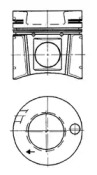 Поршень KOLBENSCHMIDT 94361600