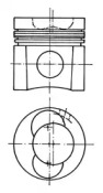 Поршень KOLBENSCHMIDT 94413600