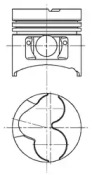 Поршень KOLBENSCHMIDT 94751620