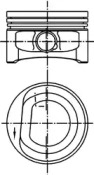 Поршень KOLBENSCHMIDT 94773600