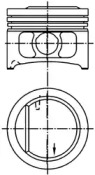 Поршень KOLBENSCHMIDT 94916600