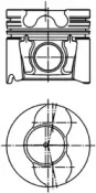 Поршень KOLBENSCHMIDT 94966600