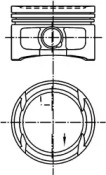 Поршень KOLBENSCHMIDT 99562600