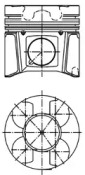 Поршень KOLBENSCHMIDT 40079600