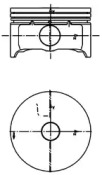 Поршень KOLBENSCHMIDT 99456600