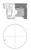 Поршень KOLBENSCHMIDT 99698600