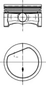 Поршень KOLBENSCHMIDT 99882600