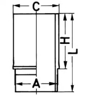 Гильза цилиндра KOLBENSCHMIDT 89024110