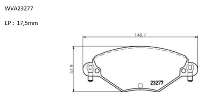 Комплект тормозных колодок AUTOMOTOR France ABP2002