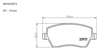 Комплект тормозных колодок AUTOMOTOR France PBP3332