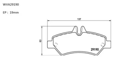 Комплект тормозных колодок AUTOMOTOR France PBP6920