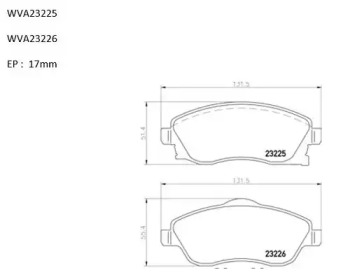 Комплект тормозных колодок AUTOMOTOR France PBP9991