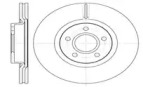 Тормозной диск AUTOMOTOR France ADC0469